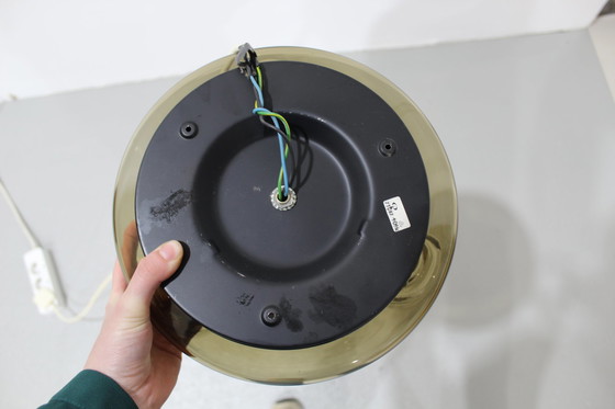 Image 1 of Vintage Design Wandleuchte, Deckenleuchte Peill & Putzler Wave - space age