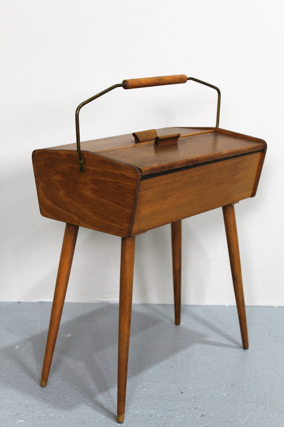 Image 1 of Vintage-Nähschrank, Sideboard - 1960er Jahre