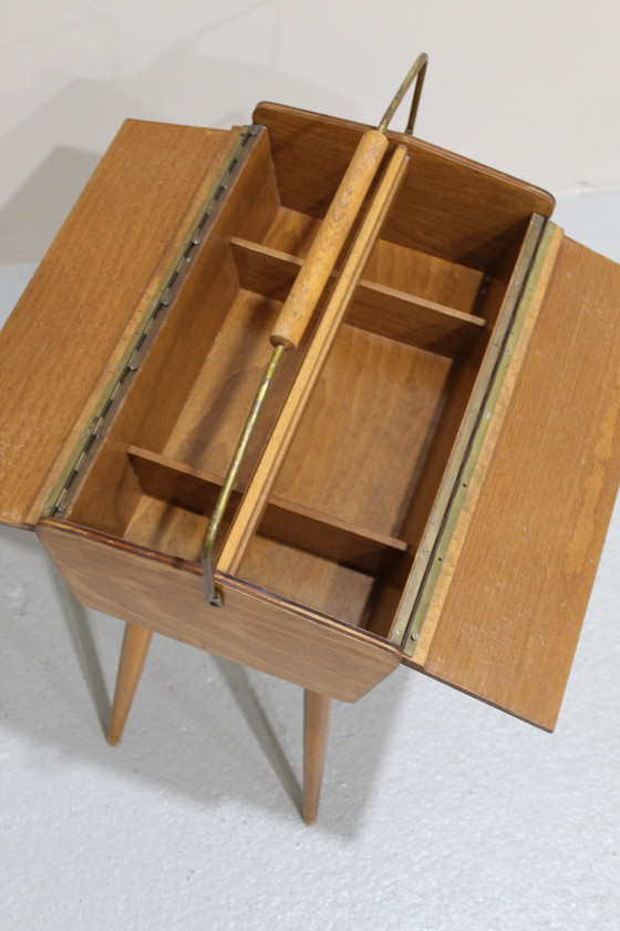 Image 1 of Vintage-Nähschrank, Sideboard - 1960er Jahre