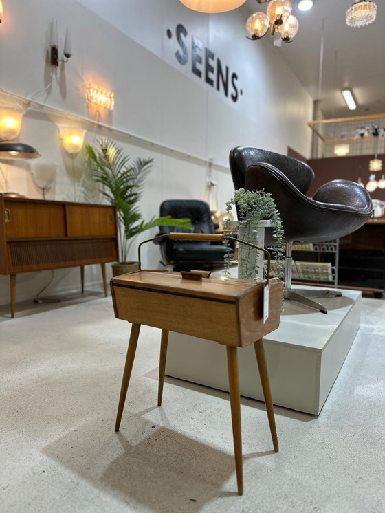 Image 1 of Vintage-Nähschrank, Sideboard - 1960er Jahre