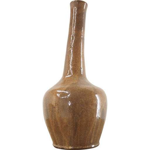 Vintage Keramikvase, Tschechoslowakei 1960