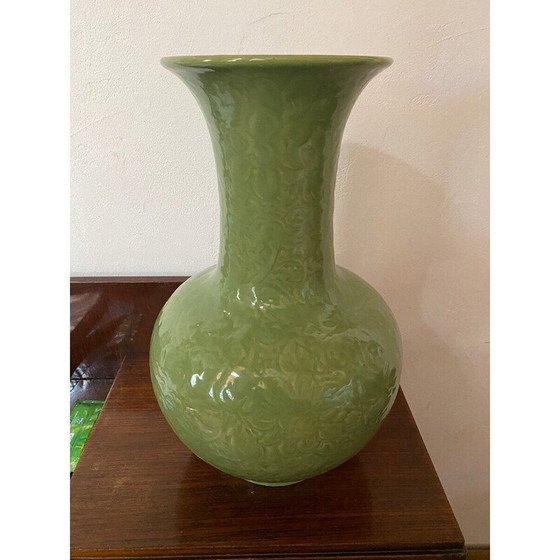 Image 1 of Vintage-Vase aus Seladon, China