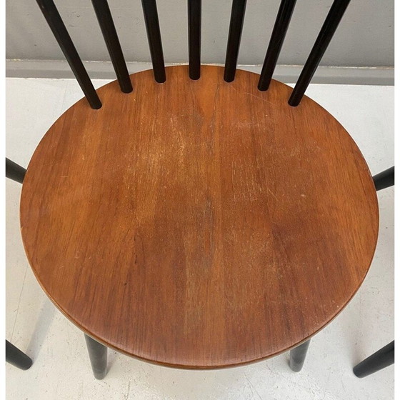 Image 1 of Vintage-Stühle mit verjüngter Rückenlehne von Ilmari Tapiovaara, 1960