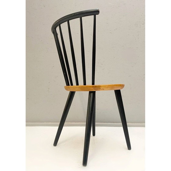 Image 1 of Vintage-Stühle mit verjüngter Rückenlehne von Ilmari Tapiovaara, 1960