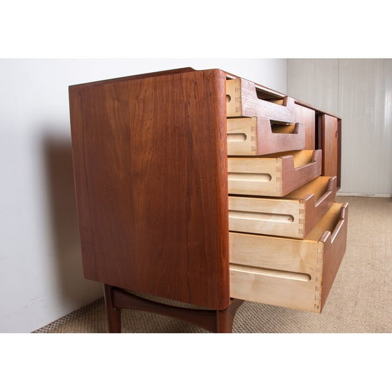 Image 1 of Dänisches Sideboard aus Teakholz von Arne Hovmand-Olsen für Mogens Kold, 1960