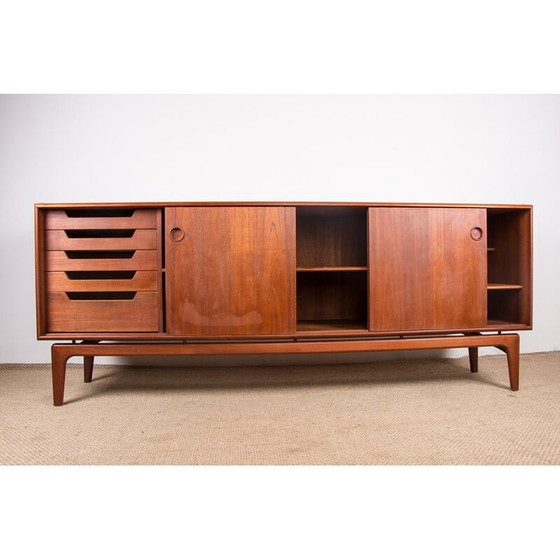 Image 1 of Dänisches Sideboard aus Teakholz von Arne Hovmand-Olsen für Mogens Kold, 1960