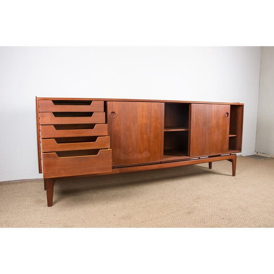 Image 1 of Dänisches Sideboard aus Teakholz von Arne Hovmand-Olsen für Mogens Kold, 1960