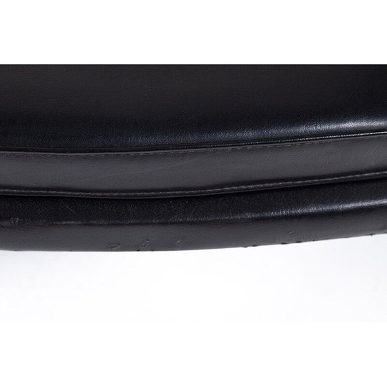 Image 1 of Schwarzes 2-Sitzer-Sofa von Geoffrey Harcourt für Artifort