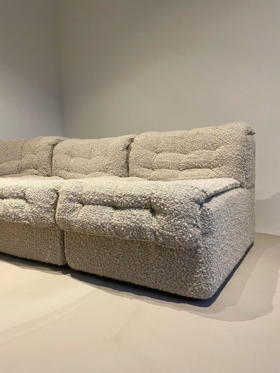 Image 1 of Desede DS-11 Modulair Vintage Bouclé Patchwork-Sofa