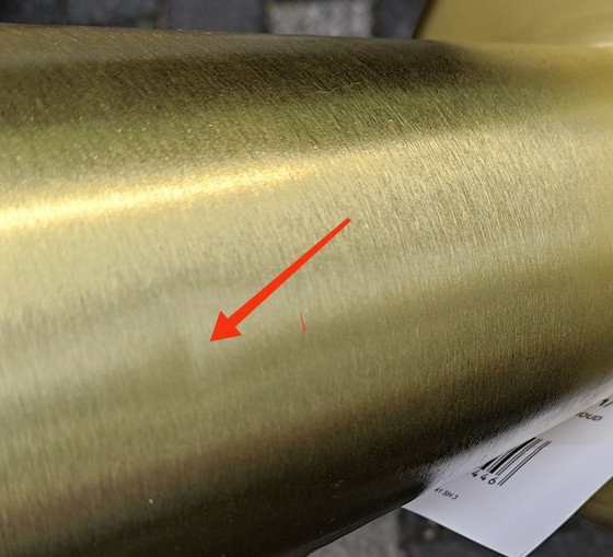 Image 1 of 2x Beistelltische aus Messing