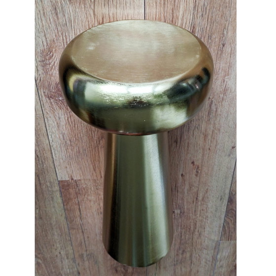 Image 1 of 2x Beistelltische aus Messing