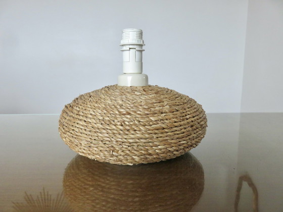 Image 1 of Lampe Aus Geflochtenem Seil, Frankreich, 1970