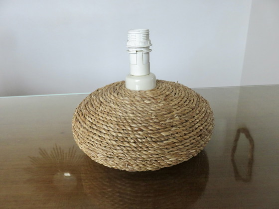 Image 1 of Lampe Aus Geflochtenem Seil, Frankreich, 1970