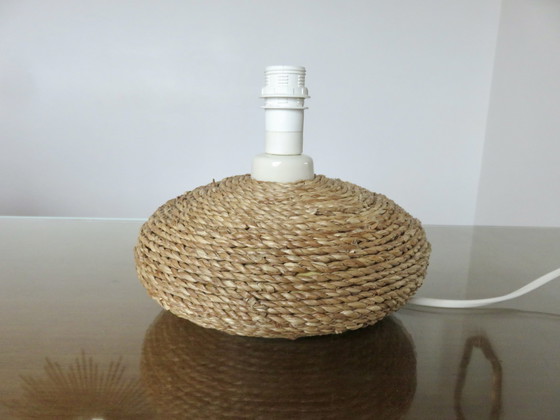 Image 1 of Lampe Aus Geflochtenem Seil, Frankreich, 1970