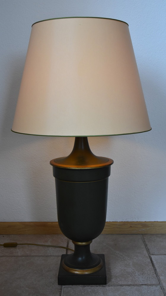 Image 1 of Große und kleine Keramiktischlampen von Kullmann, 1990er Jahre