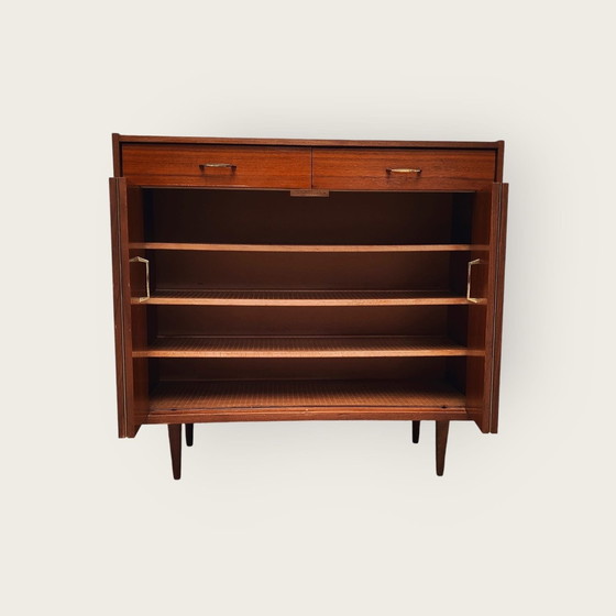 Image 1 of Mid - Century Schuhschrank