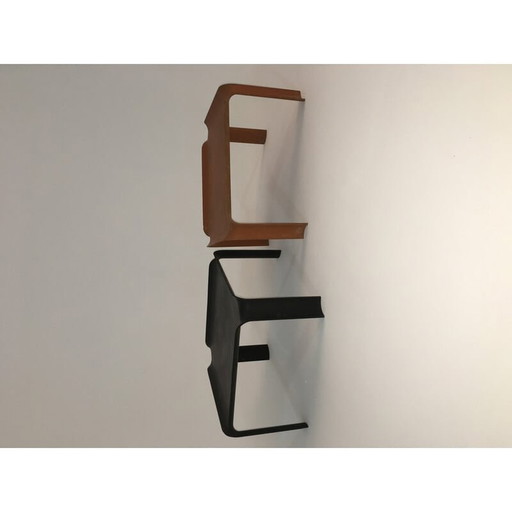 Paar alte Couchtische 877 von Pierre Paulin für Artifort