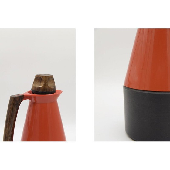Image 1 of Vintage Thermos TV-Kanna von Carl-Arne Breger für Husqvarna Borstfabrik, skandinavisch 1962er
