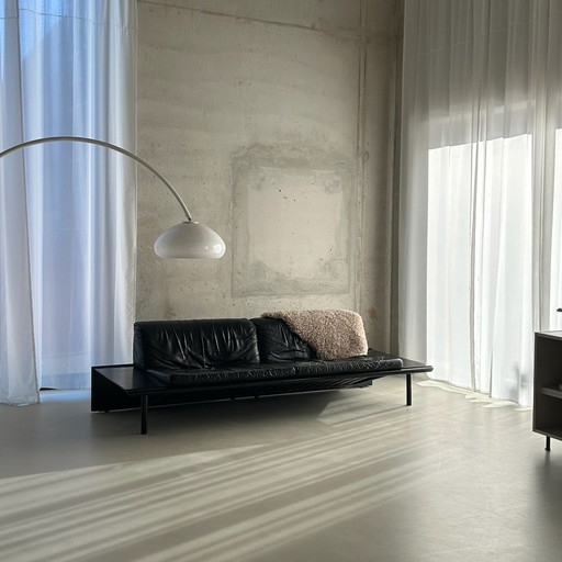 Harvink Leder Mission Sofa Vintage Design von Jack Crebolder