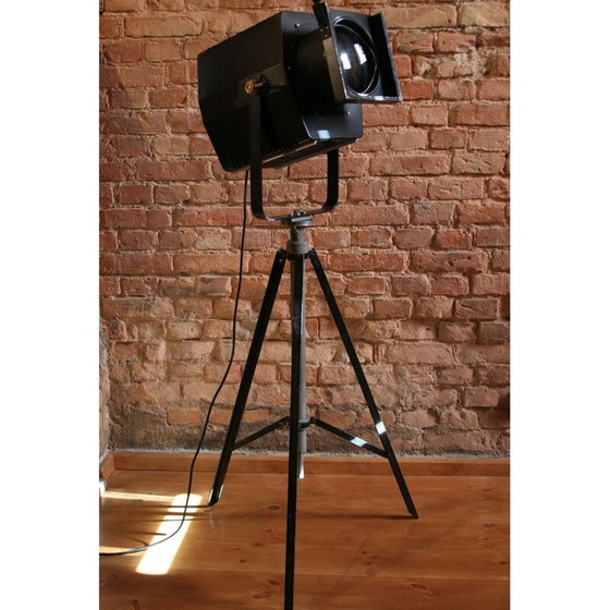 Image 1 of Kino- und Theaterprojektor aus schwarzem Stahl von Veb Narva Rosa, 1989