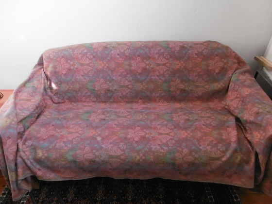 Image 1 of Montèl Sofa 2.5 Sitzer Modell Fresh Fabric, Montara Farbe 0012 Orange-Brombeere