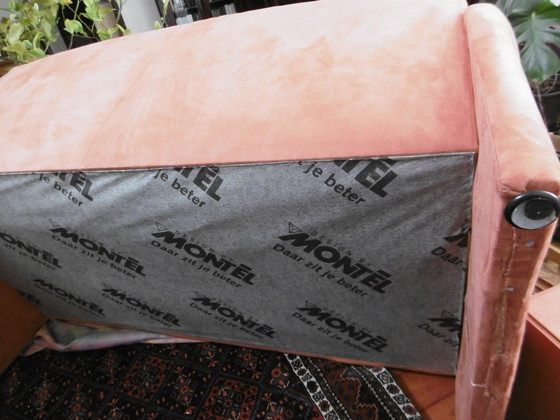 Image 1 of Montèl Sofa 2.5 Sitzer Modell Fresh Fabric, Montara Farbe 0012 Orange-Brombeere