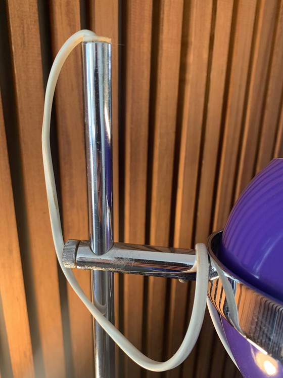 Image 1 of Vintage Stehlampe - Lila