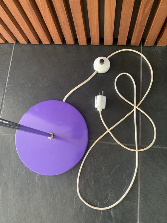 Image 1 of Vintage Stehlampe - Lila