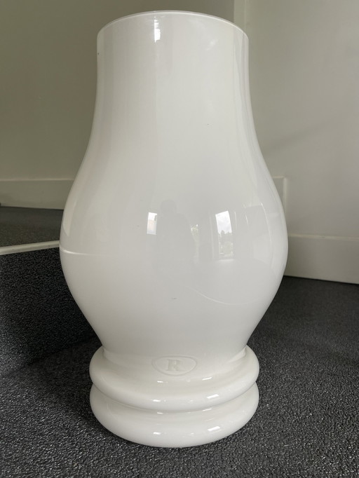 Vase Weiß H40