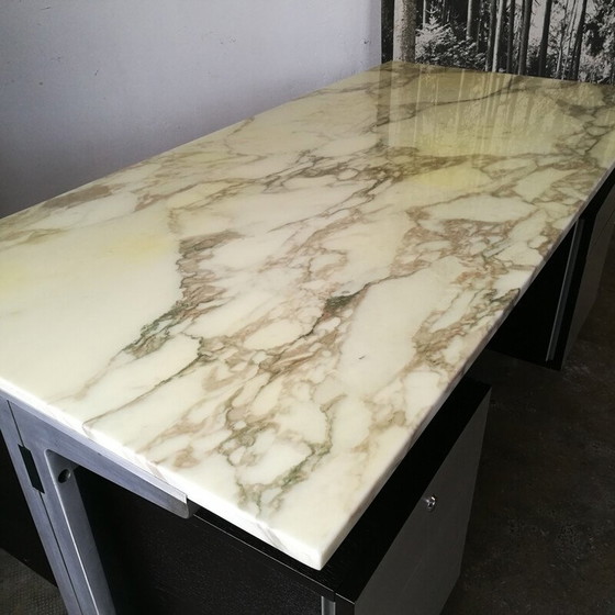 Image 1 of Schreibtisch Etienne Fermigier Marmorplatten