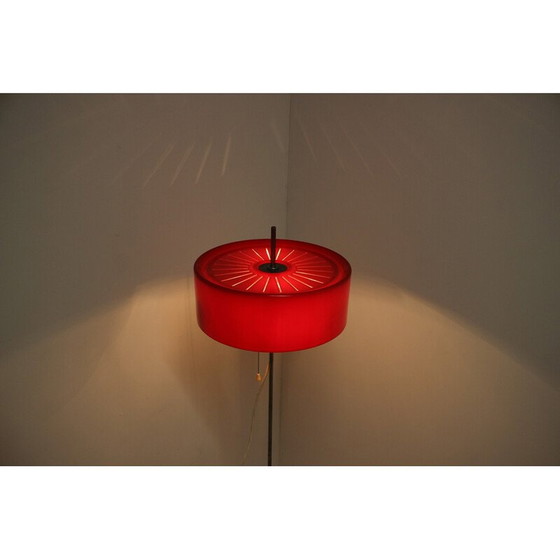 Image 1 of Vintage Stehlampe aus Kunststoff, Chrom und Metall, Tschechoslowakei 1960er Jahre