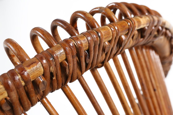 Image 1 of 2 Rattan Lounge Sessel von Janine Abraham & Dirk Jan Rol, 1960er Jahre