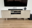 IKEA MOSTORP TV-Möbel Taupe | 160x61x46 Cm | Geräumig & Stilvoll