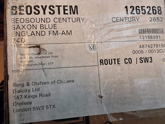 Image 1 of Bang & Olufsen Beosound 2000 Century Cd/Kassette/Radio