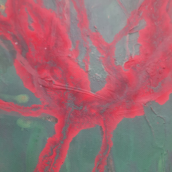 Image 1 of Lotusblumen - Acryl auf Leinwand von Annette Van De Vegte