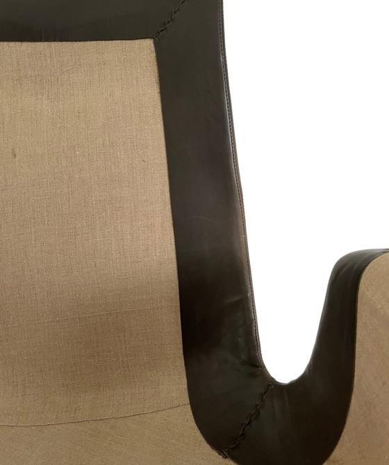 Image 1 of Kill International „Bird“- oder „Bucket“-Stuhl von Preben Fabricius & Jorgen Kastholm