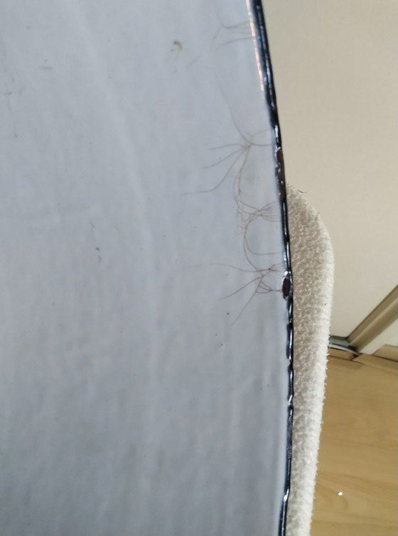 Image 1 of 3x Industrielampen schwarz und weiß emailliert