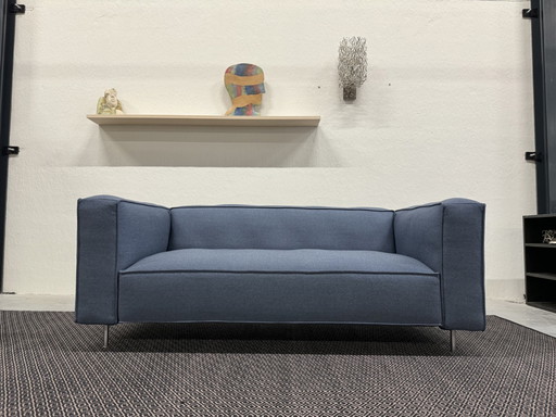 Gelderland 6400 2,5-Sitzer Sofa Blauer Stoff