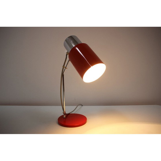 Image 1 of Vintage-Lampe aus lackiertem Metall von Josef Hurka für Napako, Tschechoslowakei 1970