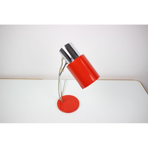 Image 1 of Vintage-Lampe aus lackiertem Metall von Josef Hurka für Napako, Tschechoslowakei 1970