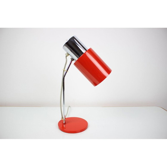 Image 1 of Vintage-Lampe aus lackiertem Metall von Josef Hurka für Napako, Tschechoslowakei 1970