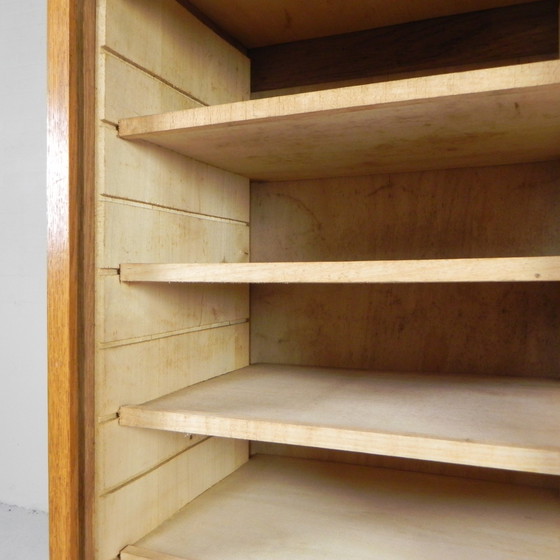 Image 1 of Rollladenschrank aus Eiche mit 2 Rollläden, 150 cm hoch