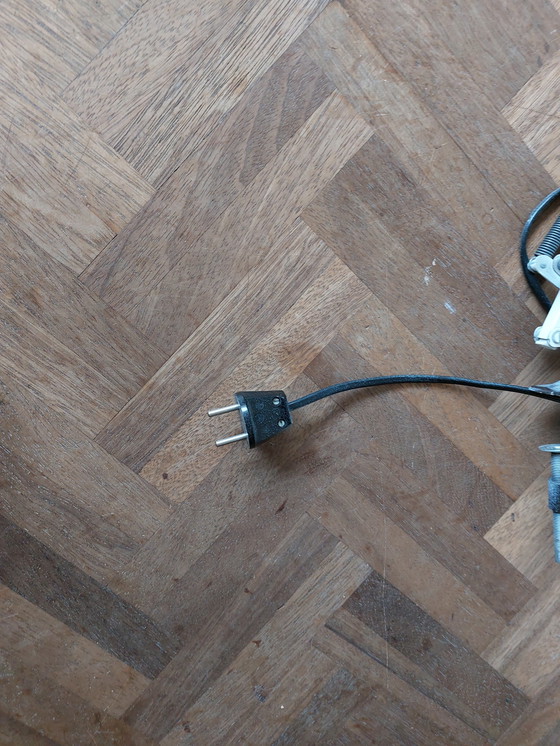 Image 1 of Weiße Architektenlampe im Vintage-Stil