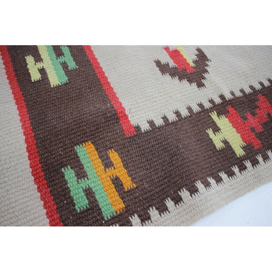 Image 1 of Alter Wollteppich, Tschechoslowakei 1960