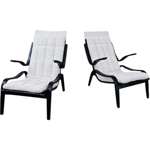 Paar alte Bugholzsessel von Jan Vanek für Up Zavodny, 1930