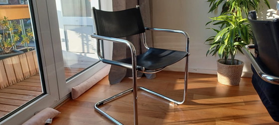 Image 1 of 4x Rohrgestellstühle Typ Mart Stam s33