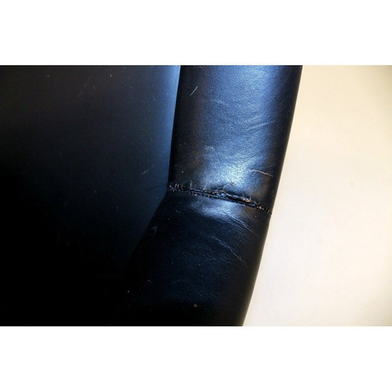 Image 1 of Vintage Sessel aus patiniertem Leder, Schweden 1960