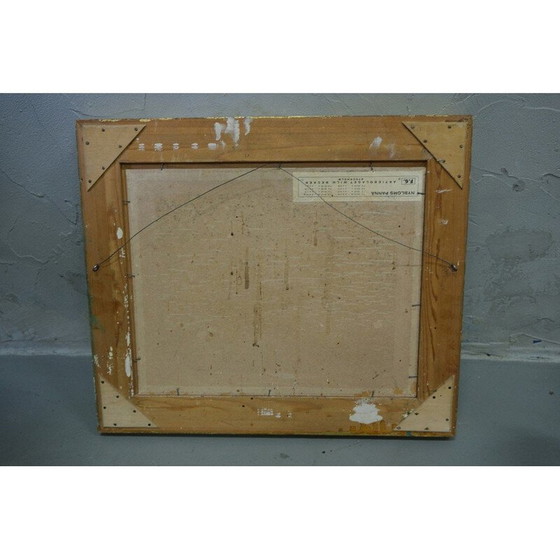 Image 1 of Schwedisches Vintage-Ölgemälde von John Börén, 1950er Jahre