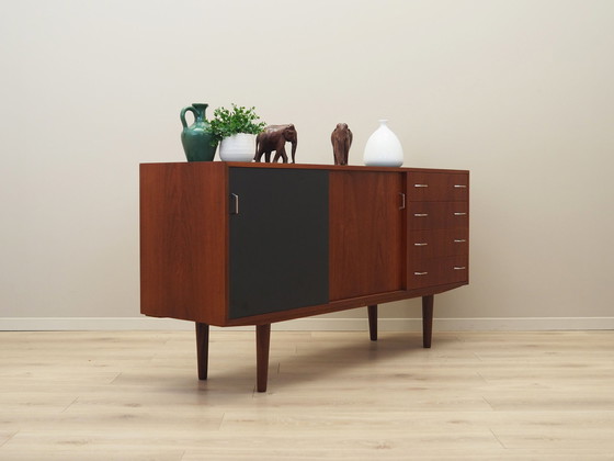 Image 1 of Teakholz-Kommode, Dänisches Design, 1960er Jahre, Produktion: Dänemark