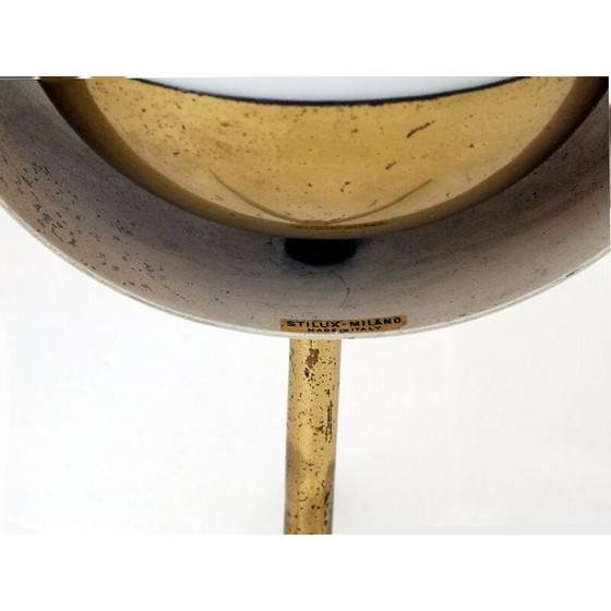 Image 1 of Vintage Schreibtischlampe Stilux Saturn Weltraumzeitalter Italien 1960